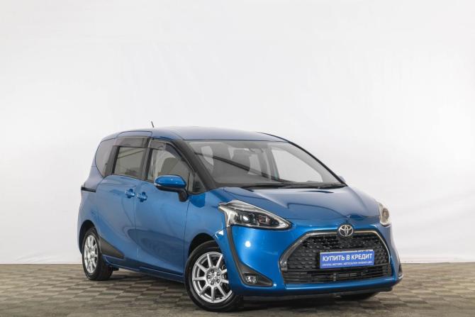 Toyota Sienta II Рестайлинг с пробегом 2019 года, цена 1 679 000 рублей, 78317 км, компактвэн, Автокод Объявления