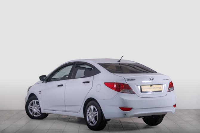Hyundai Solaris I Рестайлинг с пробегом 2014 года, цена 979 000 рублей, 198000 км, седан, Автокод Объявления