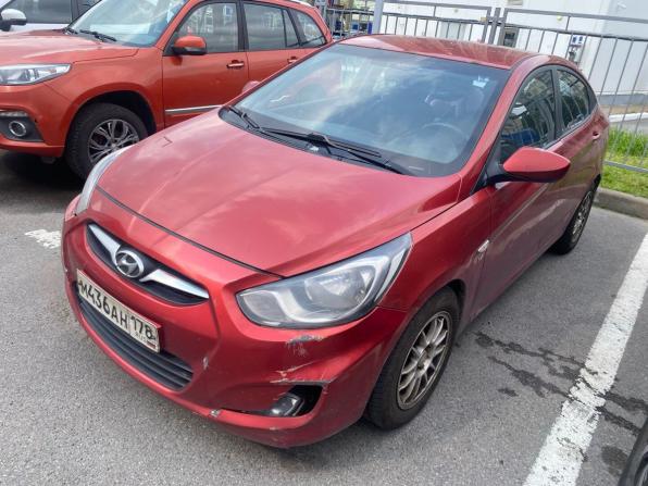 Hyundai Solaris I с пробегом 2012 года, цена 439 000 рублей, 330000 км, седан, Автокод Объявления