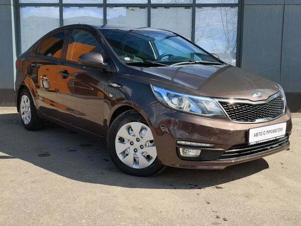 Kia Rio III Рестайлинг с пробегом 2016 года, цена 1 169 000 рублей, 73000 км, седан, Автокод Объявления
