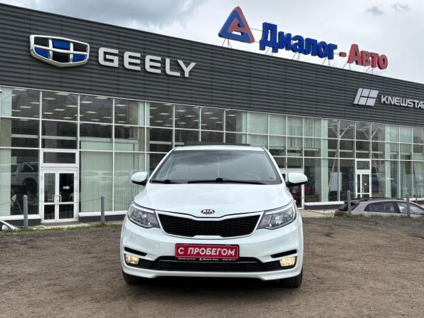 Kia Rio III Рестайлинг с пробегом 2016 года, цена 1 090 000 рублей, 156455 км, седан, Автокод Объявления