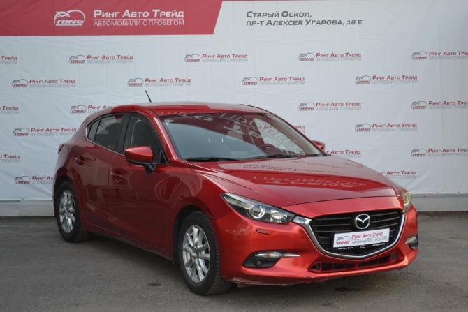 Mazda 3 III (BM) Рестайлинг с пробегом 2017 года, цена 1 490 000 рублей, 140607 км, хэтчбек, Автокод Объявления