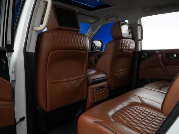 Infiniti QX80 I Рестайлинг 2 с пробегом 2018 года, цена 4 100 000 рублей, 123341 км, внедорожник, Автокод Объявления