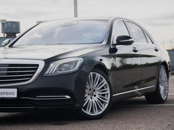 Mercedes-Benz S-Класс VI (W222 C217) Рестайлинг с пробегом 2018 года, цена 5 488 560 рублей, 174335 км, седан, Автокод Объявления
