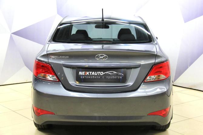 Hyundai Solaris I Рестайлинг с пробегом 2016 года, цена 1 075 000 рублей, 123924 км, седан, Автокод Объявления