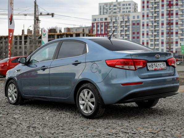 Kia Rio III Рестайлинг с пробегом 2015 года, цена 999 000 рублей, 108890 км, седан, Автокод Объявления