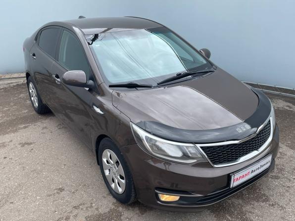 Kia Rio III Рестайлинг с пробегом 2016 года, цена 1 150 000 рублей, 133620 км, седан, Автокод Объявления