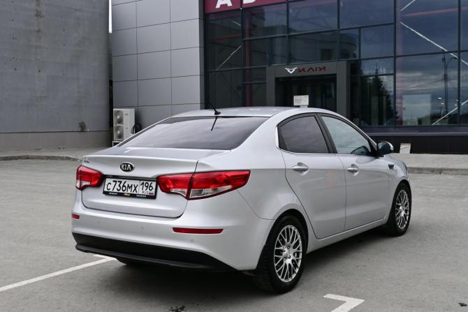 Kia Rio III Рестайлинг с пробегом 2016 года, цена 1 220 000 рублей, 84735 км, седан, Автокод Объявления