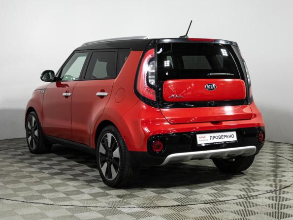 Kia Soul II Рестайлинг с пробегом 2018 года, цена 1 799 700 рублей, 72500 км, хэтчбек, Автокод Объявления