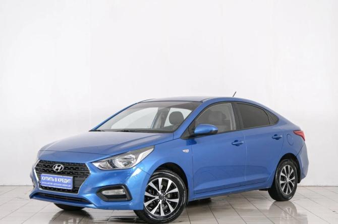 Hyundai Solaris II с пробегом 2017 года, цена 1 399 000 рублей, 77000 км, седан, Автокод Объявления