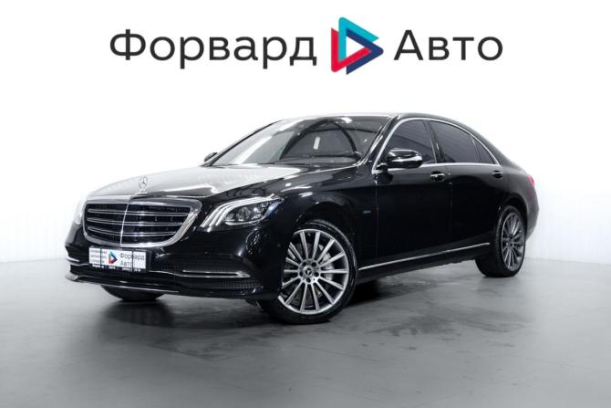 Mercedes-Benz S-Класс VI (W222 C217) Рестайлинг с пробегом 2019 года, цена 7 890 000 рублей, 81130 км, седан, Автокод Объявления