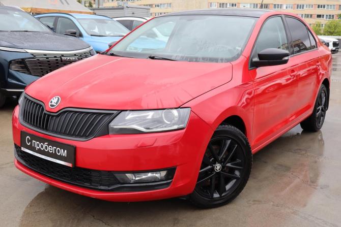 Skoda Rapid I Рестайлинг с пробегом 2018 года, цена 1 099 000 рублей, 147000 км, лифтбек, Автокод Объявления