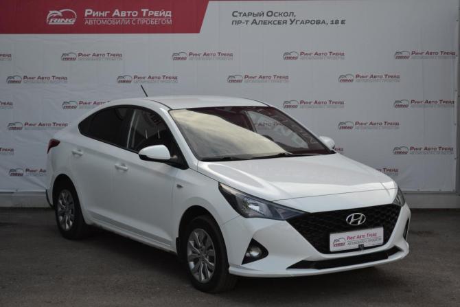 Hyundai Solaris II Рестайлинг с пробегом 2020 года, цена 1 200 000 рублей, 110358 км, седан, Автокод Объявления