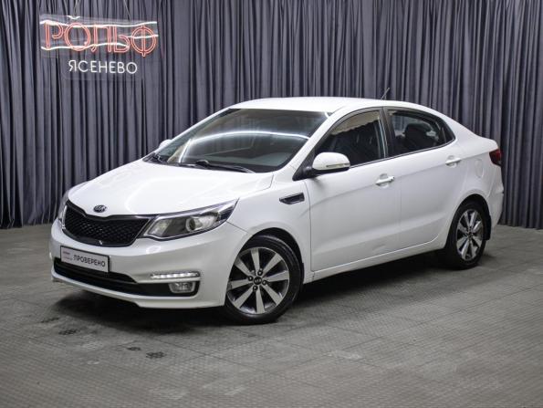 Kia Rio III Рестайлинг с пробегом 2016 года, цена 1 198 000 рублей, 88242 км, седан, Автокод Объявления