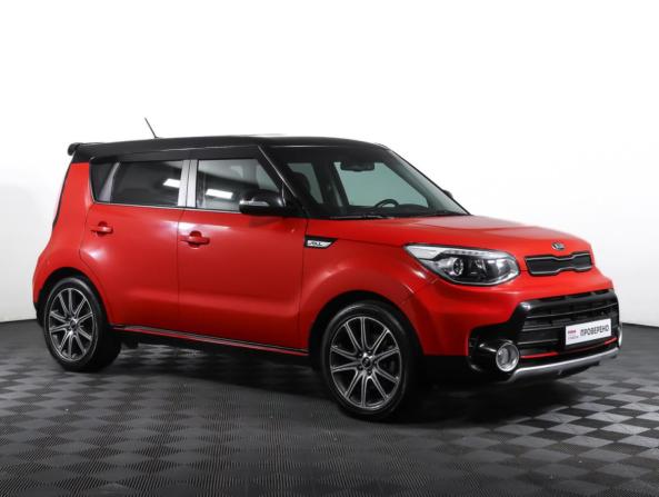 Kia Soul II Рестайлинг с пробегом 2017 года, цена 1 790 000 рублей, 91319 км, хэтчбек, Автокод Объявления