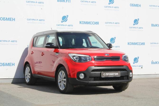 Kia Soul II Рестайлинг с пробегом 2018 года, цена 1 530 000 рублей, 80000 км, хэтчбек, Автокод Объявления