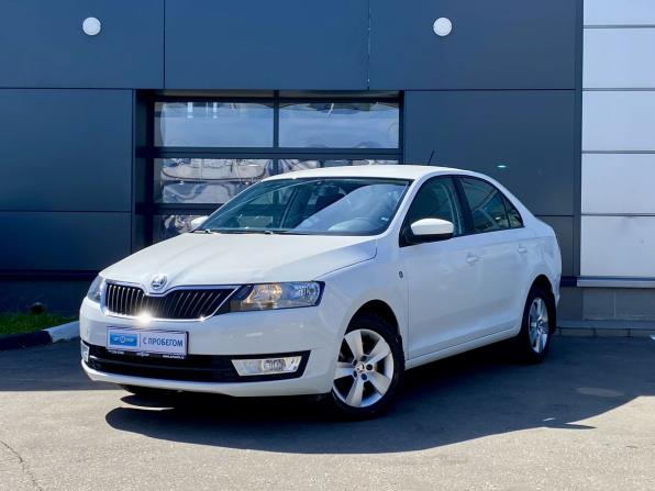 Skoda Rapid I Рестайлинг с пробегом 2017 года, цена 1 399 000 рублей, 75401 км, лифтбек, Автокод Объявления