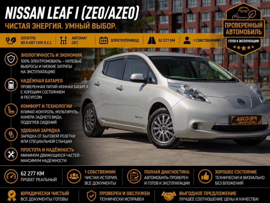 Nissan Leaf I (ZE0/AZE0) Тюмень  - изображение 1