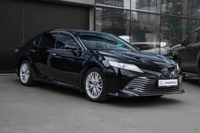 Toyota Camry VIII (XV70) с пробегом 2019 года, цена 2 450 000 рублей, 208455 км, седан, Автокод Объявления