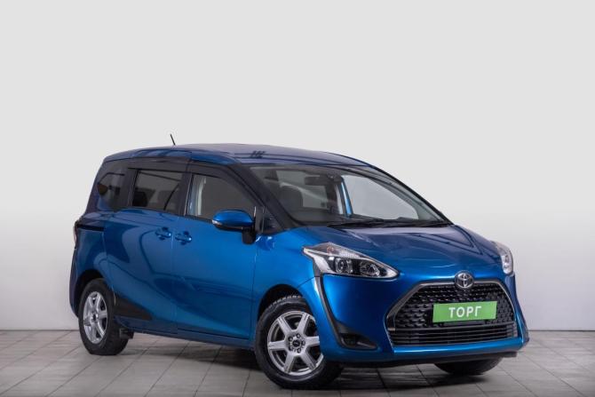 Toyota Sienta II Рестайлинг с пробегом 2019 года, цена 1 329 000 рублей, 108575 км, компактвэн, Автокод Объявления