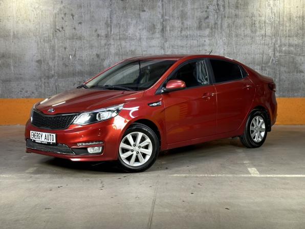 Kia Rio III Рестайлинг с пробегом 2016 года, цена 1 070 000 рублей, 116087 км, седан, Автокод Объявления