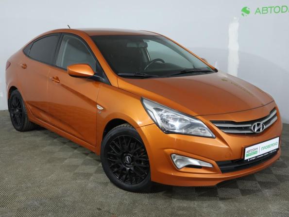 Hyundai Solaris I Рестайлинг с пробегом 2015 года, цена 1 049 000 рублей, 139200 км, седан, Автокод Объявления