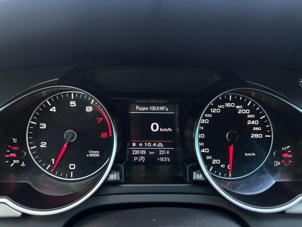 Audi A5 I (8T) Рестайлинг с пробегом 2012 года, цена 1 340 000 рублей, 230188 км, лифтбек, Автокод Объявления