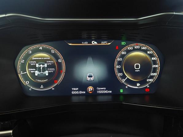Geely Tugella I с пробегом 2021 года, цена 2 350 000 рублей, 115595 км, внедорожник, Автокод Объявления