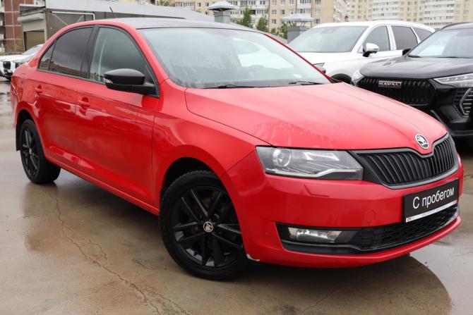 Skoda Rapid I Рестайлинг с пробегом 2018 года, цена 1 099 000 рублей, 147000 км, лифтбек, Автокод Объявления