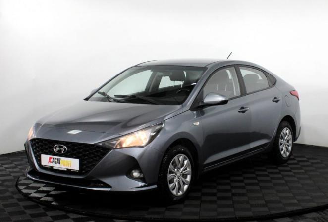 Hyundai Solaris II Рестайлинг с пробегом 2021 года, цена 1 215 000 рублей, 184912 км, седан, Автокод Объявления