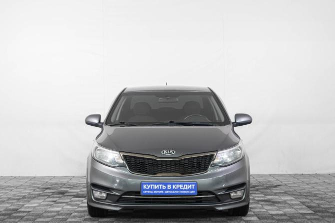 Kia Rio III Рестайлинг с пробегом 2016 года, цена 1 249 000 рублей, 75000 км, седан, Автокод Объявления