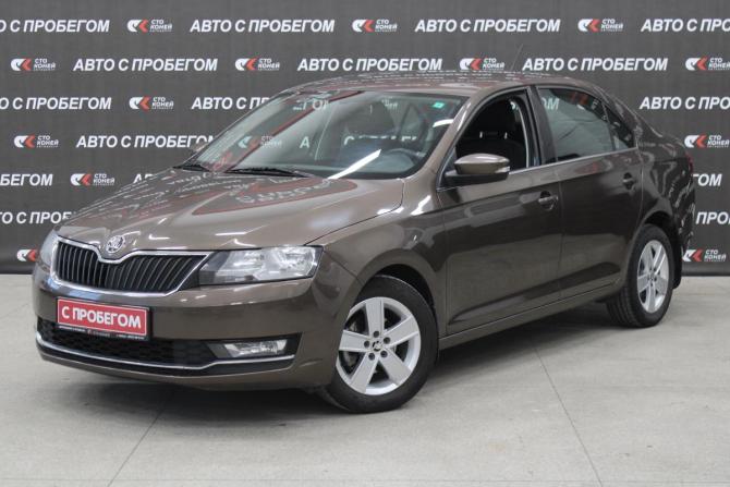 Skoda Rapid I Рестайлинг с пробегом 2017 года, цена 948 000 рублей, 137000 км, лифтбек, Автокод Объявления