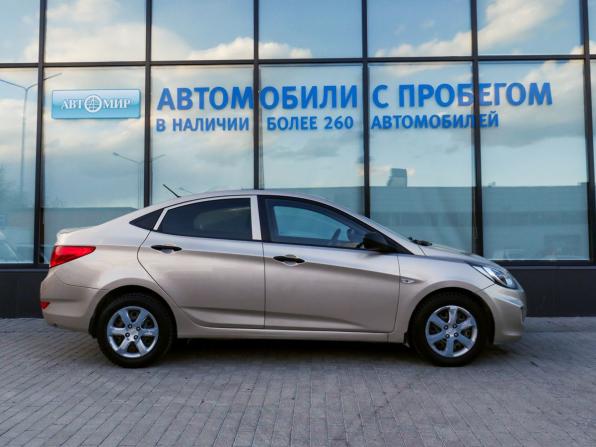 Hyundai Solaris I с пробегом 2014 года, цена 769 000 рублей, 155238 км, седан, Автокод Объявления