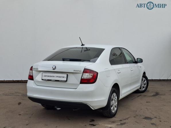 Skoda Rapid I Рестайлинг с пробегом 2019 года, цена 1 190 000 рублей, 57000 км, лифтбек, Автокод Объявления