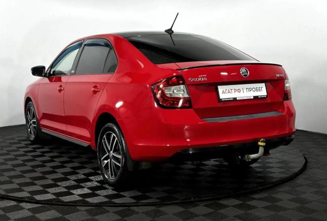 Skoda Rapid I с пробегом 2017 года, цена 1 230 000 рублей, 79931 км, лифтбек, Автокод Объявления