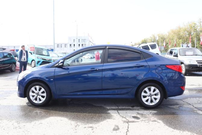 Hyundai Solaris I Рестайлинг с пробегом 2016 года, цена 1 149 995 рублей, 117243 км, седан, Автокод Объявления