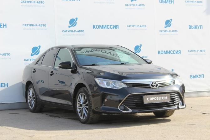 Toyota Camry VII (XV50) Рестайлинг с пробегом 2016 года, цена 1 580 000 рублей, 191000 км, седан, Автокод Объявления