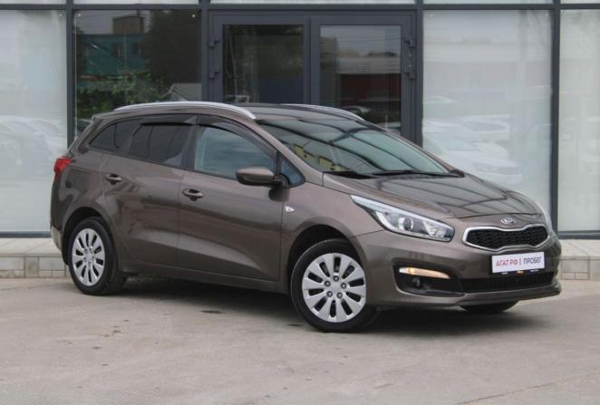 Kia Ceed II Рестайлинг с пробегом 2017 года, цена 1 290 000 рублей, 167520 км, универсал, Автокод Объявления