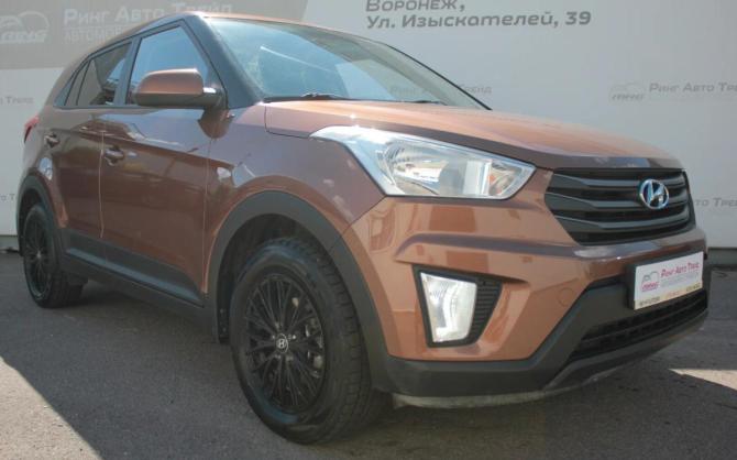 Hyundai Creta I с пробегом 2018 года, цена 1 580 000 рублей, 107820 км, внедорожник, Автокод Объявления
