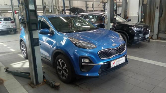 Kia Sportage IV Рестайлинг с пробегом 2020 года, цена 2 380 000 рублей, 106261 км, внедорожник, Автокод Объявления