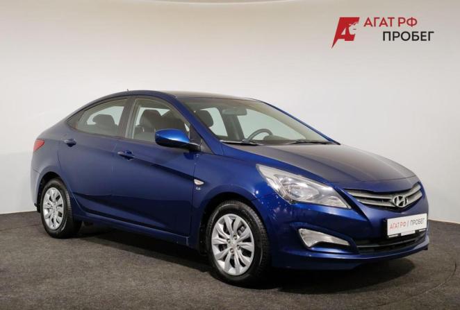 Hyundai Solaris I Рестайлинг с пробегом 2016 года, цена 1 200 000 рублей, 123833 км, седан, Автокод Объявления