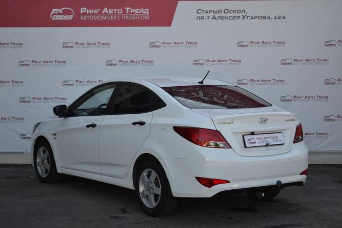Hyundai Solaris I Рестайлинг с пробегом 2014 года, цена 950 000 рублей, 134166 км, седан, Автокод Объявления