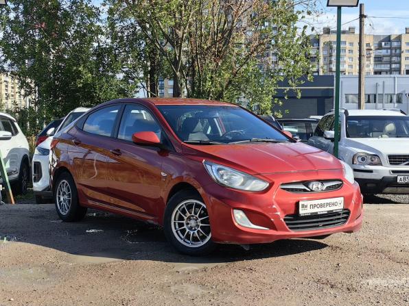 Hyundai Solaris I с пробегом 2012 года, цена 429 000 рублей, 330000 км, седан, Автокод Объявления