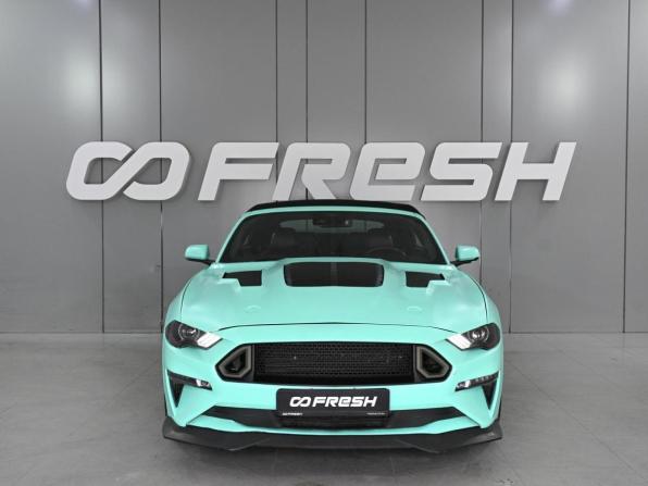 Ford Mustang VI Рестайлинг с пробегом 2021 года, цена 3 179 000 рублей, 82305 км, кабриолет, Автокод Объявления