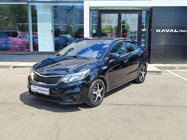 Kia Rio III Рестайлинг с пробегом 2016 года, цена 849 000 рублей, 195230 км, седан, Автокод Объявления