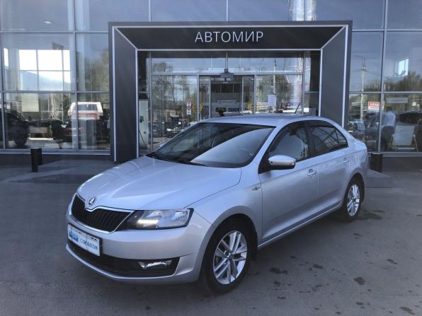 Skoda Rapid I Рестайлинг с пробегом 2019 года, цена 1 360 000 рублей, 91000 км, лифтбек, Автокод Объявления