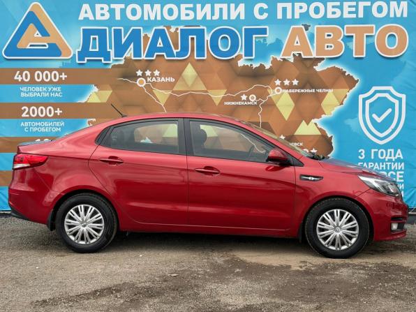 Kia Rio III Рестайлинг с пробегом 2016 года, цена 1 180 000 рублей, 114788 км, седан, Автокод Объявления