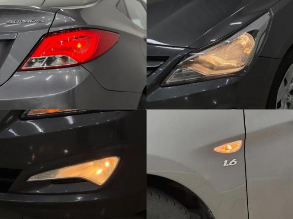 Hyundai Solaris I Рестайлинг с пробегом 2015 года, цена 939 000 рублей, 112771 км, седан, Автокод Объявления