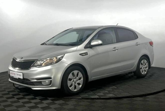 Kia Rio III Рестайлинг с пробегом 2015 года, цена 1 050 000 рублей, 134600 км, седан, Автокод Объявления