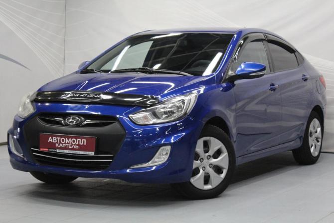 Hyundai Solaris I с пробегом 2012 года, цена 750 000 рублей, 177278 км, седан, Автокод Объявления